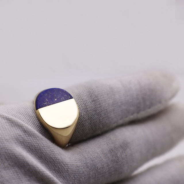 Eclipse Ring - Lapis Lazuli